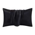 thumbnail image 2 of Ywbawe 2-Pack Standard Size Reversible Satin Pillowcases for Bed and Sofa, 2 of 6