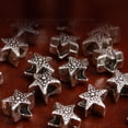 thumbnail image 1 of Conjunto de 20 unidades de Abalorios Encanto Estrella Plata perfecl Manualidades, 1 of 8