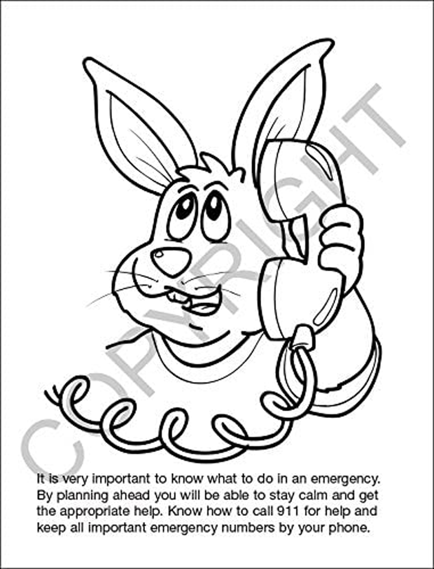 25 Pack - Know Your Emergency First Aid Kid's Coloring & Activity Books