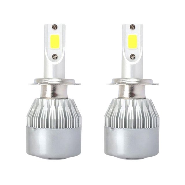 2 uds bombilla de luz de freno H7 H1 H4 H11 lámpara antiniebla automática 4000LM 6000K 40W (H7) Ndcxsfigh Accesorios para autos y motos