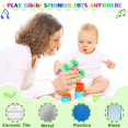 thumbnail image 4 of Juguetes de succión para bebés 3 piezas, juguetes para tronas, juguetes sensoriales para bebés, juguetes de baño, juguetes para ventanas, juguetes para bebés de 6 a 12 meses, regalos de primer cumpleaños para niños, juguetes para niños de 1 año, regalos para bebés de 1 año Sincero Electrónica, 4 of 5