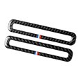 thumbnail image 2 of Pegatinas de entrenamiento de coche para 2015 2016 17 accesorios decoración de panel de ventilación decorativa Macarena Ajuste del marco de la salida de aire de la puerta del coche, 2 of 8