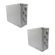 thumbnail image 1 of 2 Pzs Caja Estanca Conos Tornillos 32.5x27.5x12 IP55 blanco 32.5cm, 1 of 6
