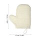 thumbnail image 4 of Guantes de Ducha Únicos 1 Pc Guantes Exfoliantes para Baño para Ducha 7.48"x6.69" Beige, 4 of 6
