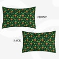 thumbnail image 2 of Daiia St. Patrick's day Pattern Bedding Waterproof Pillow Protector Zippered Queen – Bed Bug Proof Pillow Encasement-14"x20", 2 of 6