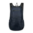 thumbnail image 5 of Hvmvliv Foldable Hiking Backpack Portable Small Backpack Outdoor Storage Folding Bag Sports Lightweight Backpack for Women Men Camping Outdoor Travel Hiking Blue, 5 of 5