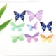 thumbnail image 2 of DIY mariposa espejo luz nube mariposa luz ornamento creativo regalo de cumpleaños, 2 of 8