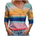 thumbnail image 2 of Neewe Womens Sweatshirt Casual Long Sleeve Crewneck Lightweight Pullover Tops Loose Sweatshirts, 2 of 5