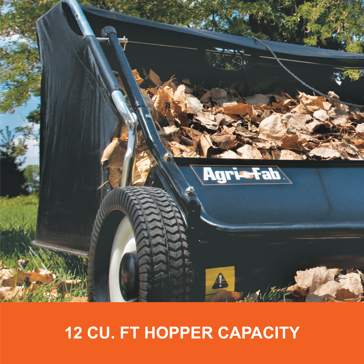 Agri-Fab 42" 13 Cu. Ft. Capacity Tow Behind Lawn Sweeper Model #45-0320