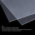 thumbnail image 4 of Uxcell Plastic Sheet  Panel for Picture Frame Replacement Craft Clear 11x14x0.02 inch, 4 of 7