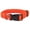 Orange, variant on Pet Life ® 'Aero Mesh' Dual-Sided Breathable and Adjustable Thick Mesh Dog Collar