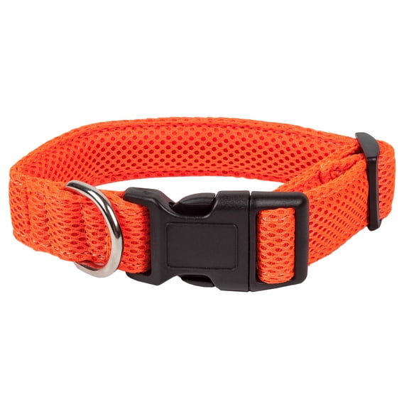 Pet Life ® 'Aero Mesh' Dual-Sided Breathable and Adjustable Thick Mesh Dog Collar