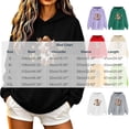 thumbnail image 3 of Aimik Womens Funny Cow Graphic Hoodies Sweatshirts Long Sleeve Pullover Tops with Drawstring Pockets Fall Loose Comfy Hoodied Tops, 3 of 6