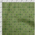 thumbnail image 3 of Soimoi Sea Shell Printed, Cotton Fleece, Fabric by The Yard Sewing DIY Stretch Fabric 56 Inches Wide, WarmFabric for Hats, Coats, Gloves, Blankets, Green, 3 of 5