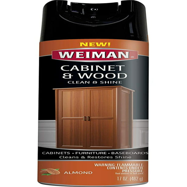 Weiman Cabinet Amp Furniture Polish, How To Clean And Polish Wood Cabinets