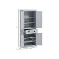 thumbnail image 3 of HOMCOM 72" Kitchen Pantry, Tall Storage Cabinet, Freestanding Cupboard, 3 of 4