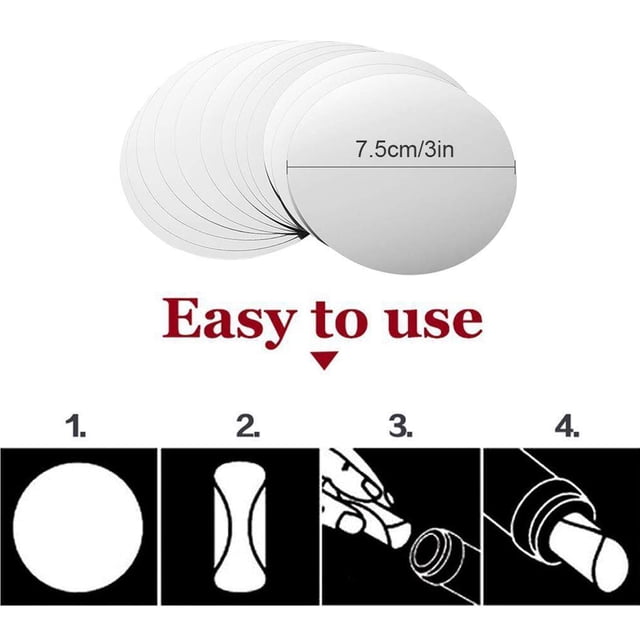 pitrice 20 Pieces Wine Pourer Discs Leakproof Alcohol Disks Drop Stopper Spout Accessories Convenient Foldable Pouring Sheets