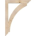 thumbnail image 3 of Ekena Millwork 3 1/2"W x 30"D x 42"H Thorton Traditional Smooth Bracket, Douglas Fir, 3 of 4