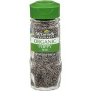 McCormick Gourmet Organic Poppy Seed, 2.12 Oz