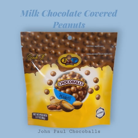 Snack it - JP ChocoBalls Peanut - Milk Chocolate - 6 Pack