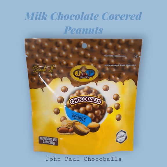 Snack it - JP ChocoBalls Peanut - Milk Chocolate - 6 Pack