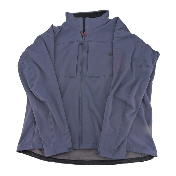 KIRKLAND SIGNATURE MEN'S SOFTSHELL JACKET IN STEEL GRAY, SIZE 2XL