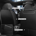 thumbnail image 2 of Full Set for Nissan Pathfinder Car Seat Covers 2011-2026,Waterproof Nappa Leather Car Seat Protector,Anti-Slip and Comfortable Car Seat Cover&Accessories(5 Seats/Black), 2 of 7