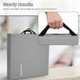 thumbnail image 3 of BalanceFrom 6ft x 2ft x 2in 3-Panel All-Purpose Folding Gymnastics Mat, Gray, 3 of 10