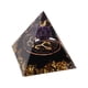 thumbnail image 4 of Pirámide de orgonita de 5 cm para curación de energía positiva Pirámide de cristal Meditación Pirámides de orgonita Generador de energía del chakra del zodíaco Aries, 4 of 10