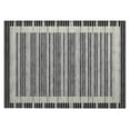 thumbnail image 2 of Addison Rugs Chantille Indoor/Outdoor Transitional Stripes Black Washable Rectangle Rug, 1'8" x 2'6", 2 of 6