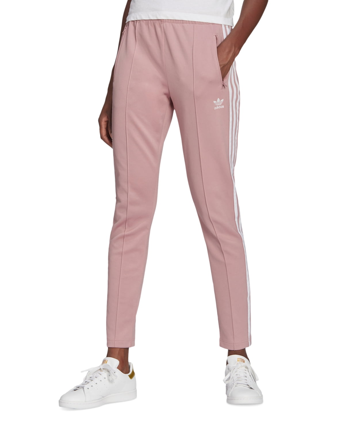 adidas Women s Tiro Track Pants Black Clear Pink Small Walmart