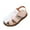 White, variant on Odeerbi 2025 Boys Sandals Children Boys Sandals Summer Hollow Causal Soft Bottom Baby Flat Beach Shoes