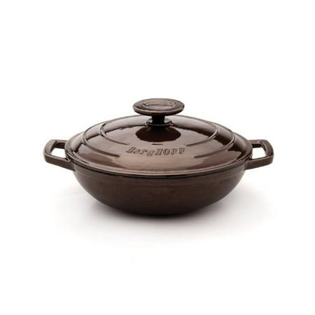 BergHOFF Neo 10" Covered Cast Iron Wok