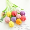 thumbnail image 5 of Crochet Flowers,Happon 8Pcs Fake Tulips Artificial Flowers Handmade Knitted Tulip Bouquet Crochet Flower Bouquet Table Centerpieces Gift for Women, 5 of 7