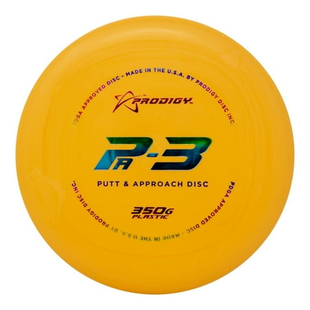 Prodigy Disc 350G PA-3 Putter | Stable Disc Golf Putter | Great Grip for All Conditions | Straight Stable Flight Path | Colors May Vary (170-174g)