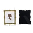thumbnail image 2 of Marco de fotos AELS Vintage de 20 x 25 cm con frente de cristal dorado y verde, 2 of 7