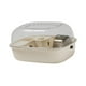 thumbnail image 5 of Hábitat de jaula de hámster portátil con hámster de hámster de casa portátil superior abierta beige, 5 of 8