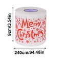 thumbnail image 1 of Serie de patrones navideños, impresiones de papel en rollo, papel higiénico divertido, Papá Noel navideño, papel higiénico en rollo, decoraciones navideñas, 1 of 5