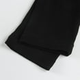 thumbnail image 4 of GHSDFBB Women's Long Sleeve V Neck Crop Top Ribbed Knit Slim Fitted Basic T-Shirts, 4 of 7
