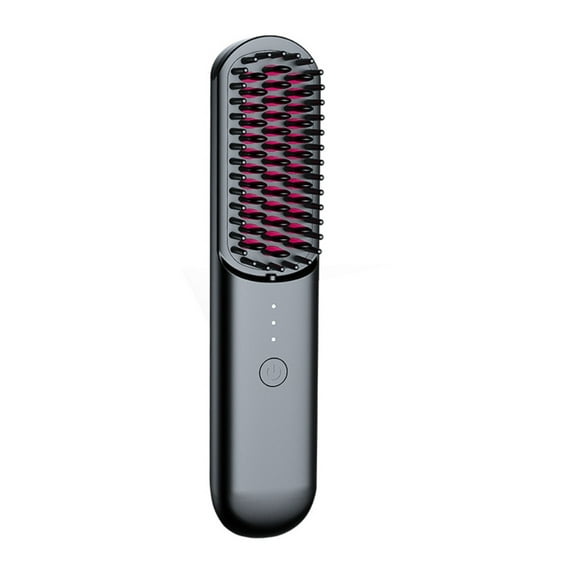 Wireless Hair Straightening Comb Anion,No Damage to Hair, Portable Straight Volume Dual-Purpose Hair Straightener Electric Hair Comb for Hairstyler Salon and Home Use