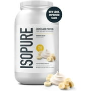 Natures Best Isopure Zero Carb Protein - Banana Cream 25 g protein 3 lbs Pwdr