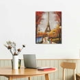 thumbnail image 3 of PRATYUS Eiffel Tower Art Paris Cityscape at Sunset Picture Painting France Poster Beautiful Cityscape Famous Canvas Wall Art Prints for Wall Decor Room Decor Bedroom Decor Gifts, 3 of 5