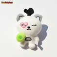 thumbnail image 3 of Llavero de peluche de 15 cm KPOP STAYC con imagen de dibujos animados, juguete de peluche corto y suave Kawaii SUMIN SIEUN ISA SEEUN YOON J, regalo para fans, 3 of 5