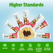 Orgain Organic Plant Based Protein Snack Bars, Peanut Butter Chocolate Chunk, 16.9oz, 12ct