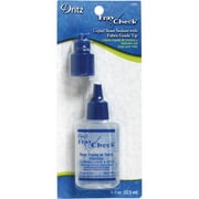 Dritz Fray Check 0.75 Fl. Oz. Liquid Seam Sealant with Fabric Glue Applicator