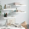 thumbnail image 6 of vidaXL 1/2/4x Floating Wall Shelf MDF Ledge Hanging Rack Multi Colors/Sizes, 6 of 244