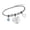 Silver 7 models, variant on Geemin Modern Ti Steel Bead Bracelet Everyday Stackable Jewelry Lightweight