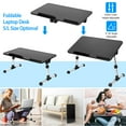 thumbnail image 4 of Laptop Tray Desk for Bed, iMountek Adjustable Laptop Stand with Foldable Legs for Bed Sofa Couch Floor, Supplies for Online Working Study, L, 4 of 8