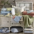 thumbnail image 3 of Laura Ashley Paisley Patchwork Collection Blue Quilt Set, Full/Queen, 3 of 3