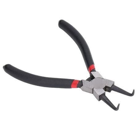 Circlip Pliers Internal/External Heavy Duty Snap Ring Pliers with Straight/Bent Jaw for Ring Remove Retaining Pliers with 6 Inch